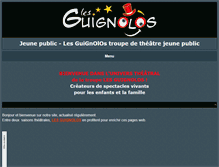 Tablet Screenshot of lesguignolos.fr